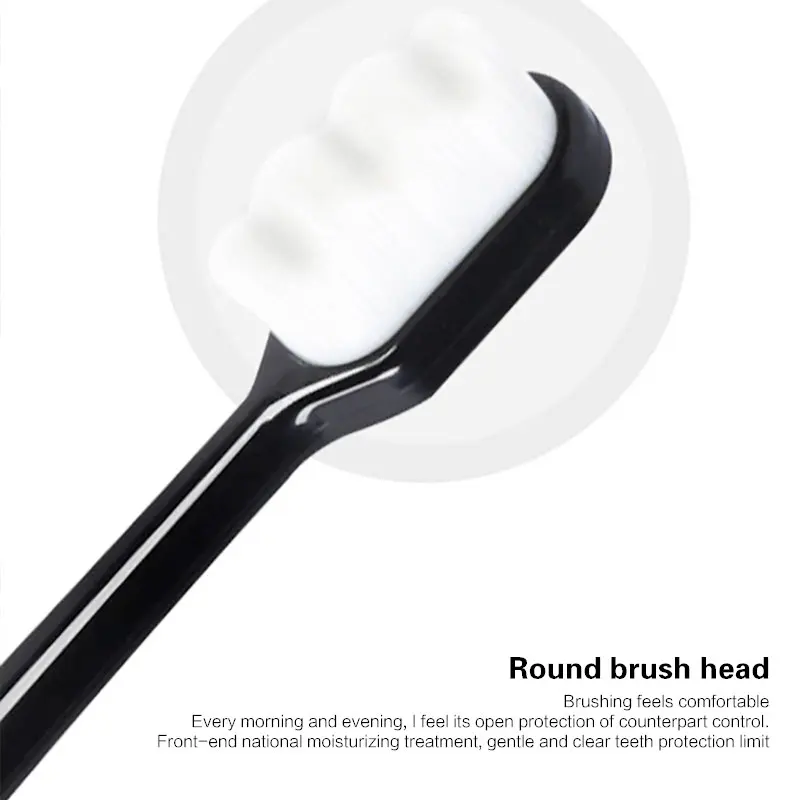 Hot Sale Soft Bristles Toothbrush Antibacterial Fiber Hair ABS Material Toothbrush For Pregnant Woman Adult Teeth Care
