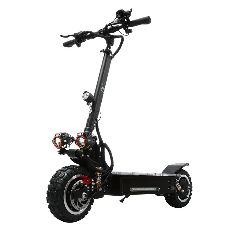 

11inch electric scooter 3200W Off-road motor 60V 20ah -30ah lithium battery Double front rear wheel drive top speed 80km/h