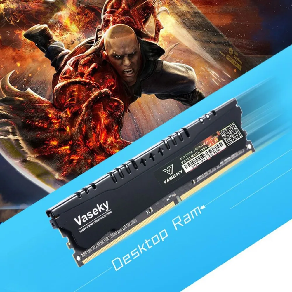 Энергосберегающая настольная Память DDR4 4G 2400 МГц модуль компьютерной памяти 288Pin