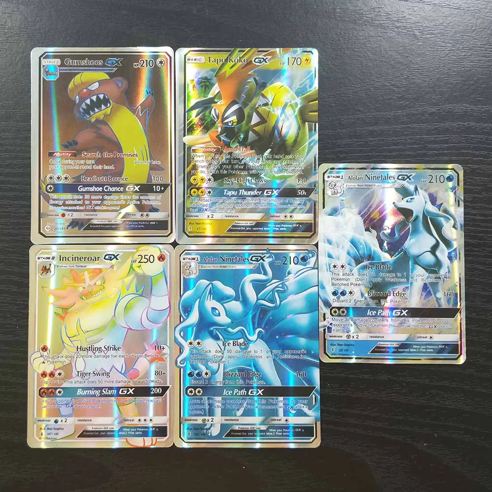 Pokemon Board Game Children Toys Gifts 120pcs Flash Cards 115 Gx 5 Mega  Collections Battle Shining Card - Game Collection Cards - AliExpress