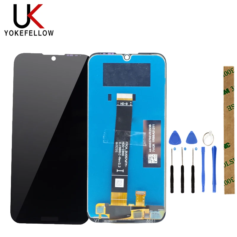 

100% Tested LCD Display Touch Screen Digitizer For Huawei Honor 8S LCD Screen KSE-LX9 KSA-LX9 Replace