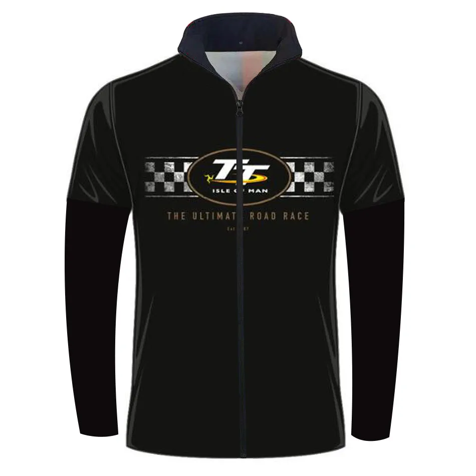 Новая модель Isle of man TT мотоциклетная Толстовка гоночная команда толстовки Супер
