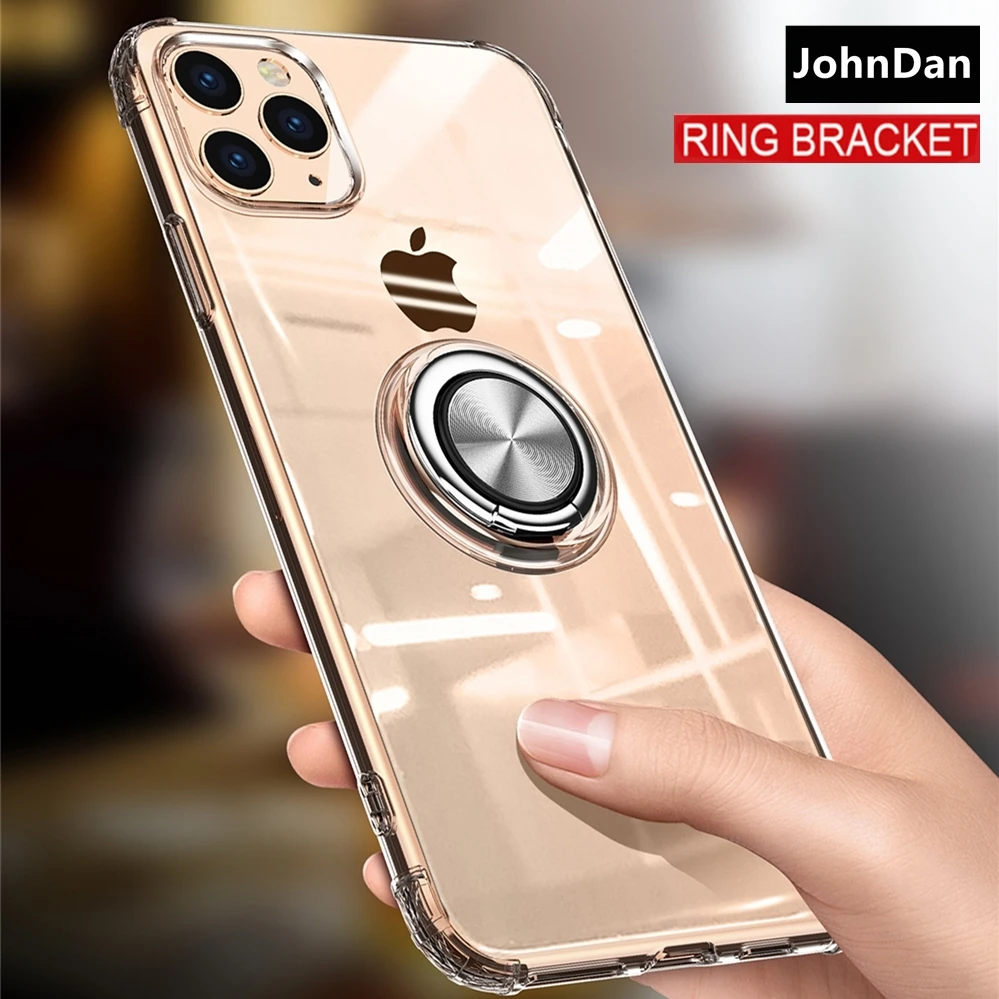 For iPhone 11 Pro Xs Max XR X 8 7 6 6s Plus SE 2020 Clear Transparent Magnet Case Silicone Cover Apple | Мобильные телефоны и