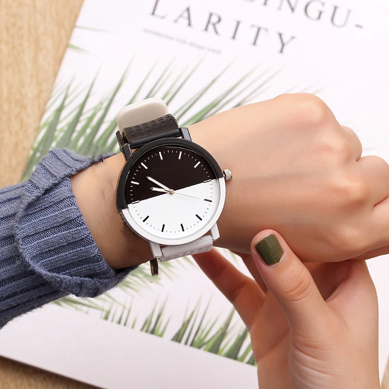 

Fashion Women Bracelet Watch Simple Ladies Wrist Watch Casual Leather Dress Clock Quartz Wristwatch reloj mujer relogio feminino