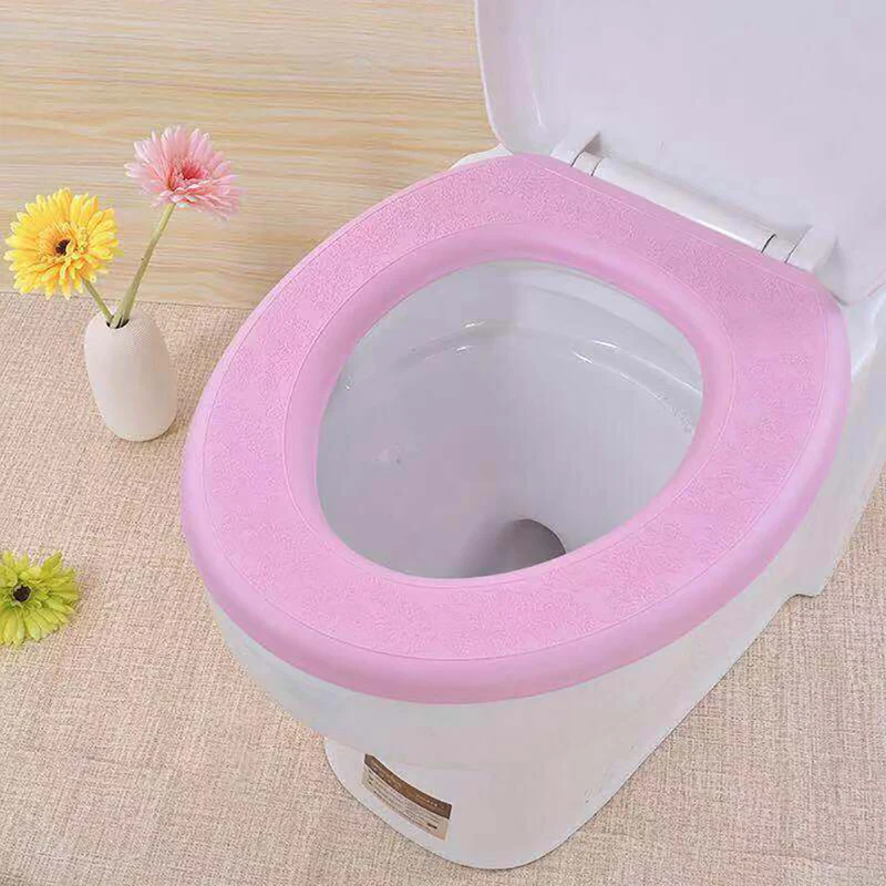 Housse De Siège De Toilette Douce - Lot De 2 - Polyester Et PU, Lavable, Facile à Installer - Pour Maison, Bureau, Voyage