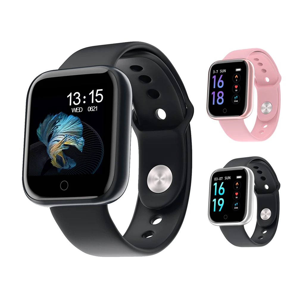 

Fashion T80 Smart Watch Women Men Sports Fashion IP68 Waterproof Activity Fitness Tracker Heart Rate BRIM Smartwatch