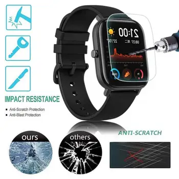 

1pc For Huami Amazfit GTS Screen Protector Film Smart Watch Full Cover Clear HD Soft Anti Scratch Transparent Proof Fingerprint