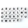 20/30/50/100/600/1000Pcs Letters Beads Baby Silicone Beads  Alphabet Teething Beads DIY Personalized Name Toys Pacifier Chain 5