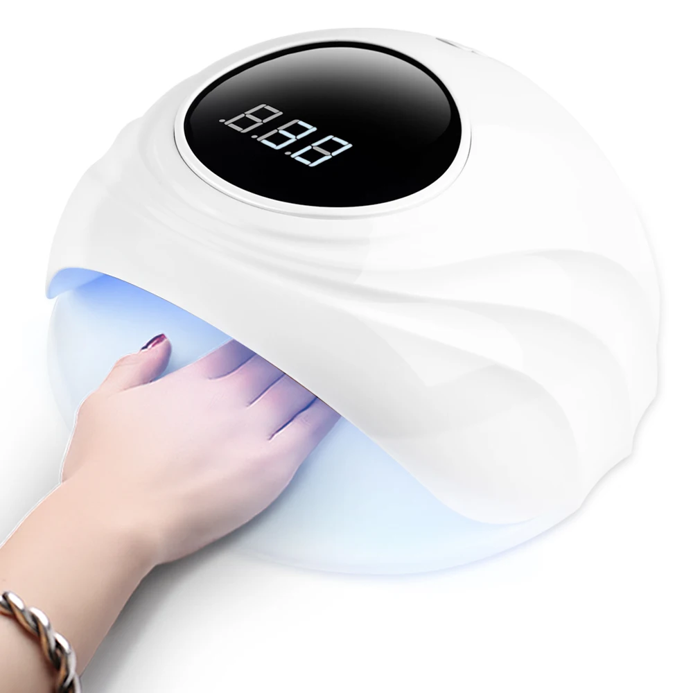 68W Smart Nail Art Display Lamp Dryer Intelligent UV LED Nail Dryer Curing Lamps with Automatic Sensor All Gels Art Curing Tool