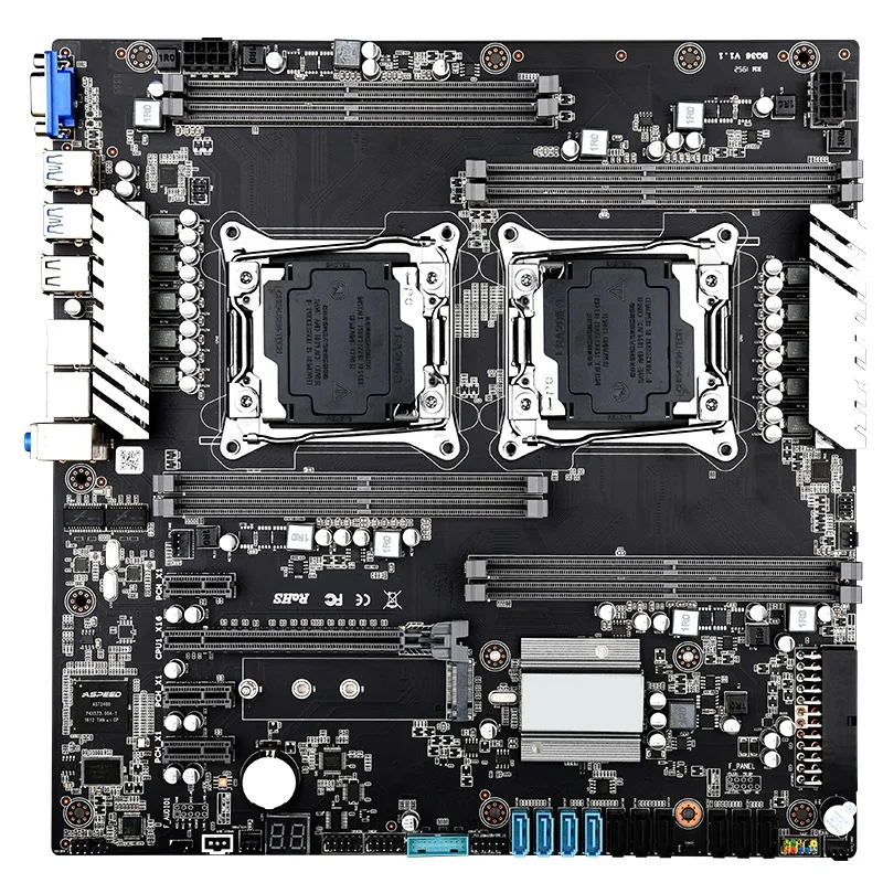 Материнская плата X99 LGA2011 ATX USB3.0 SATA3.0 M.2 NVME SSD 256 Гб DDR4 ОЗУ поддержка ЦП Int el Xeon E5