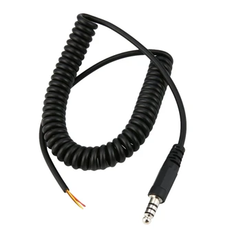 

Helicopter Headset Replacement Cable with U-174/U Connector