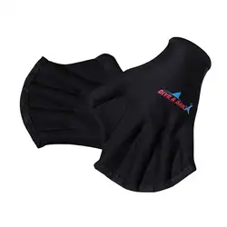Перчатки для плавания, дайвинга, тканые плавательные перчатки, устойчивые к царапинам, для дайвинга, с перепонками, перчатки для мужчин и