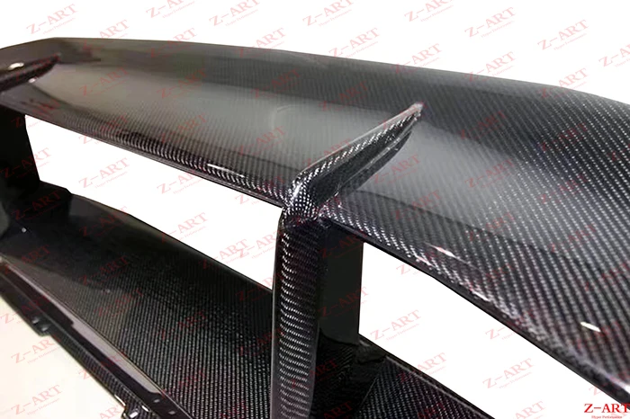 Z-ART performance carbon fiber rear spoiler for Lamborghini Huracan carbon fiber rear wing+ deck lid for Lamboghini LP610 LP580