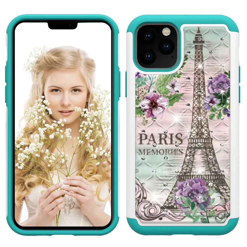 Dream Crystal Style Phone Case For iPhone 11Pro Max Dirt-resistant Slim Fashion Soft Cases Shockproof Dust-proof Phone Case