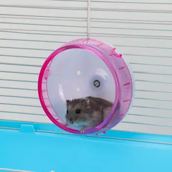 

Hamster Wheel Non-Slip Silent Running Wheel Small Animals Exercise Tool Gerbil Chinchilla Hedgehog Cage Accessories Pet Supplies