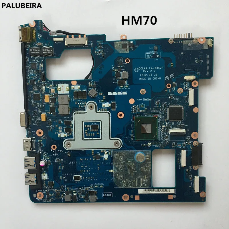 PALUBEIRA ноутбук материнская плата для Samsung NP350V5C NP350V5X PC материнская плата HM70 QCLA4 LA-8862P BA59-03539A BA59-03539B tesed DDR3