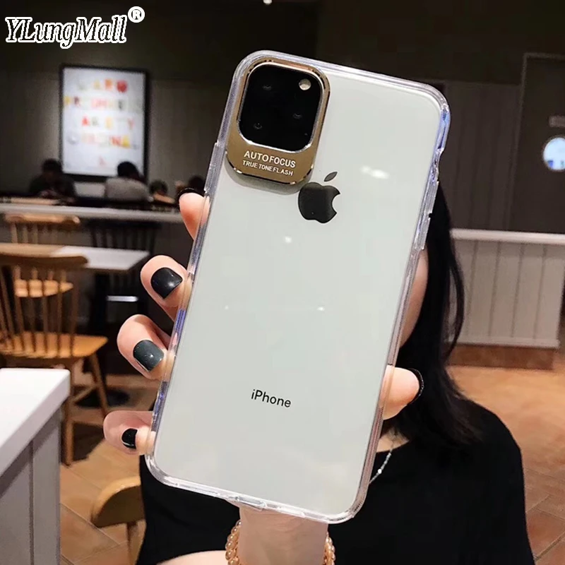 

Transparent Silicone Case for iPhone 11 2019 on iPhone 11 Pro Max Clear Soft TPU Case Cover for iPhone XR X XS Max 7 8 Plus Case
