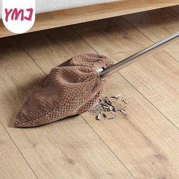 

Brown Coral Velvet Broom Cover dish Cloth Spray Floor Mop with Reusable Microfiber Absorbent Mop Household Cleaning Tool Cloth