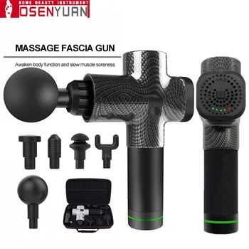 

2020Massageador Massage Gun Deep Tissue Therapy Gun Electric massager with portable relax Neck Shoulder Back Body for fitness