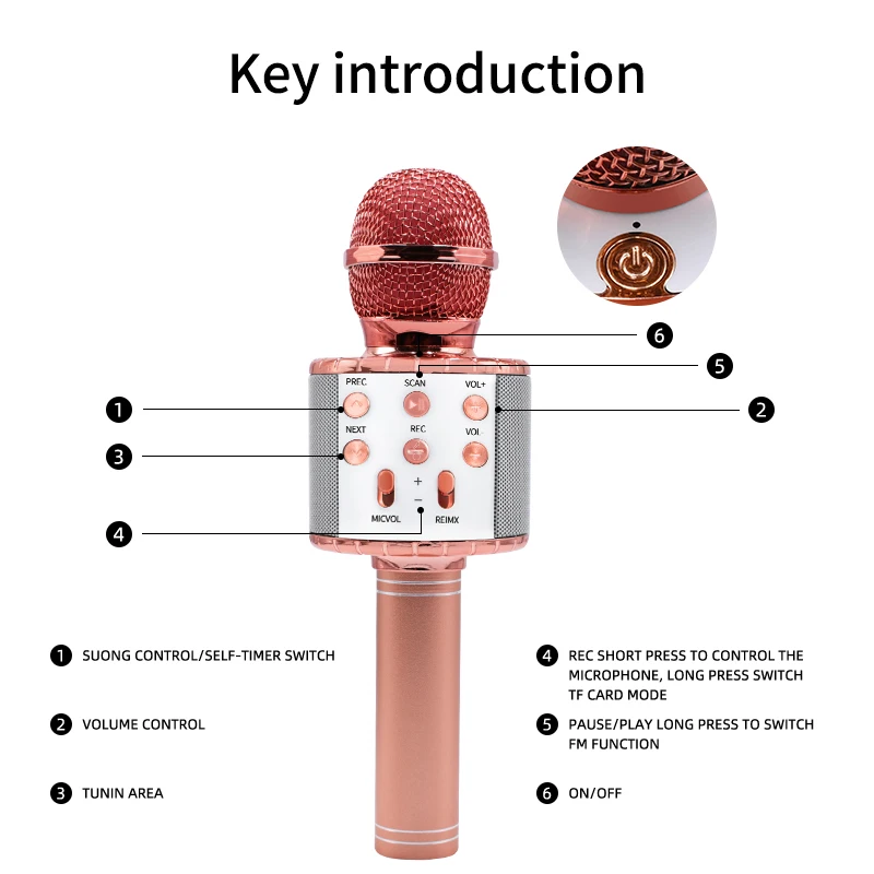 СВЕТОДИОДНЫЙ беспроводной микрофон, профессиональный микрофон для караоке, bluetooth, студийный плеер для вокала, с рекордером, ручной микрофон... СВЕТОДИОДНЫЙ беспроводной микрофон, профессиональный микрофон для караоке, bluetooth, студийный плеер для вокала, с рекордером, ручной микрофон...