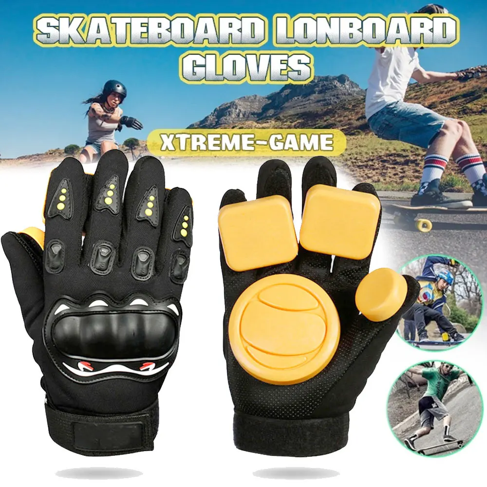 Protector Gloves Skateboard Brake Gloves Longboard Skateboard Gloves Slider Armguard Slide Skateboard Gloves Professional Palm