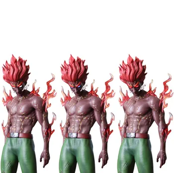 

30cm Japanese anime Eyes Can Light Up Might Guy Action Figure PVC Collect toys and gifts