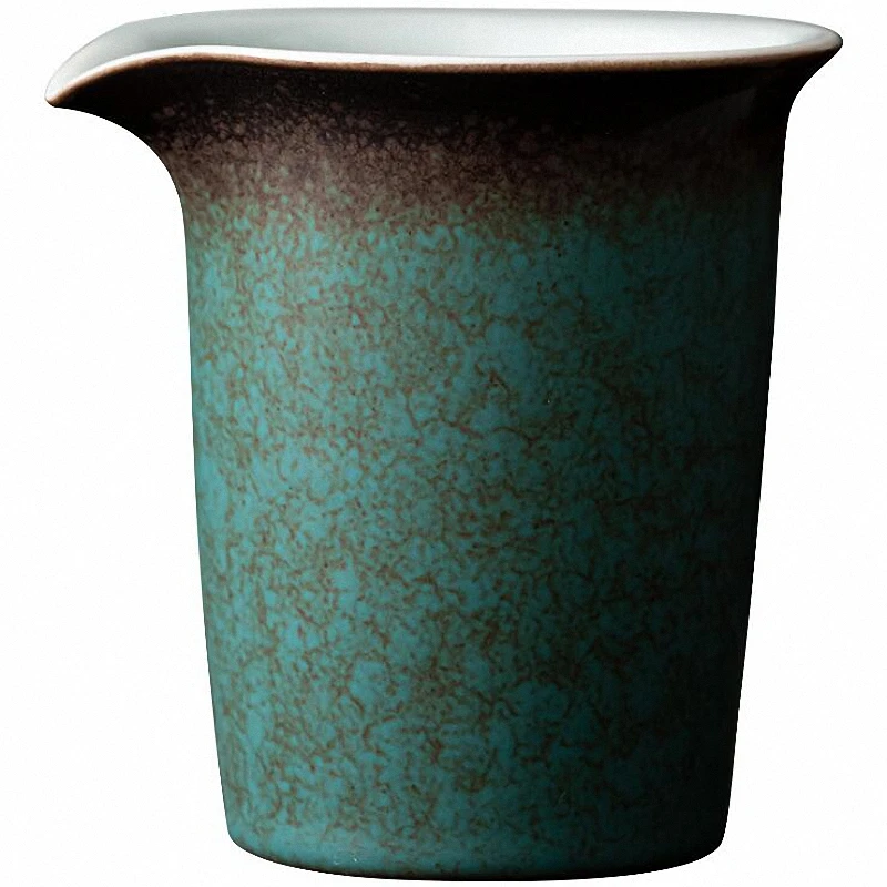 PINNY 165ML Ceramic Turquoise Glaze Cha Hai Vintage Heat Resistant Tea Service Chinese Kung Fu Tea Drinkware