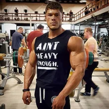 Летние мужские дышащие быстросохнущие Спортивные Повседневные облегающие жилеты без рукавов для занятий фитнесом