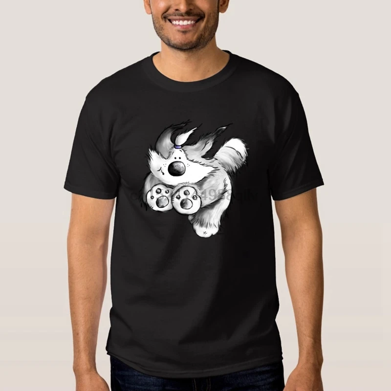 Милые футболки со старыми английскими овчарками 2018 100% хлопковые купить онлайн |