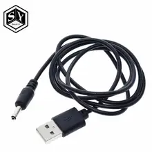 USB порт 2,0*0,6 мм 2,5*0,7 мм 3,5*1,35 мм 4,0*1,7 мм 5,5*2,1 мм 5 В DC баррель Jack разъем питания кабель 1 м