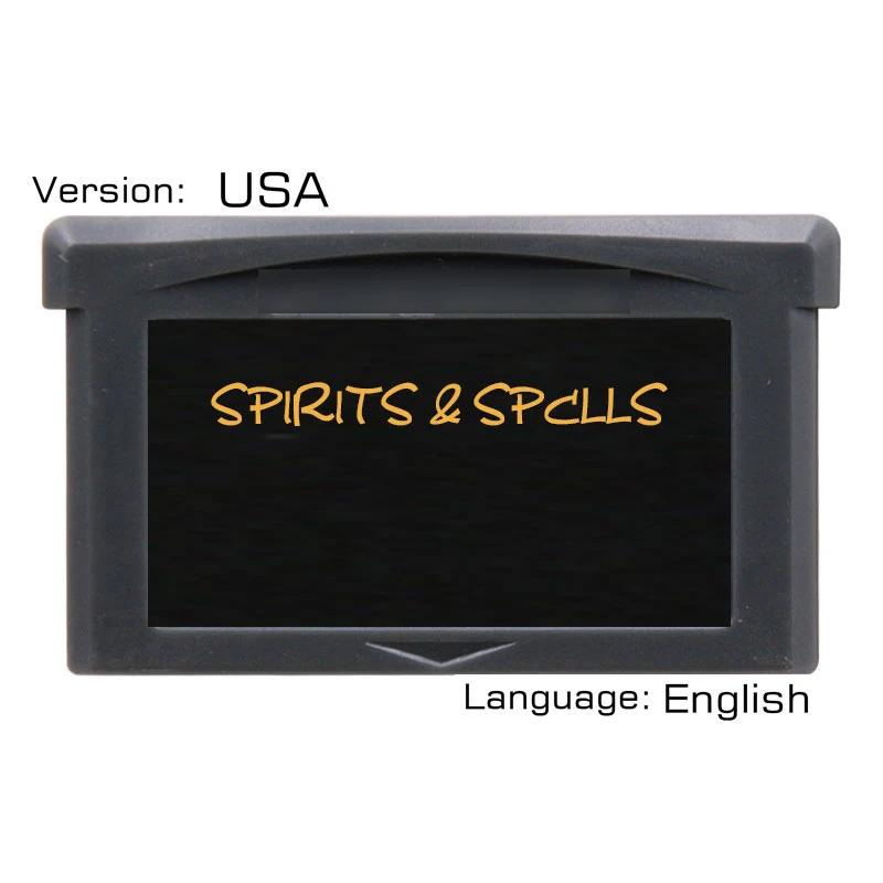 Spirts& Spcls 32 бит видеоигры картридж Консоли Карты США версия Язык Английский