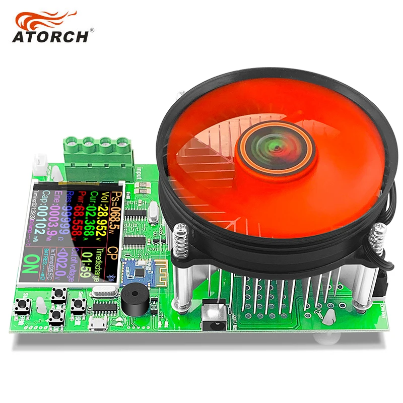 DL24 150W 20A DC Power USB Tester Electronic Load Lithium Battery Capacity Monitor Discharge Meter Supply Checker With APP 4