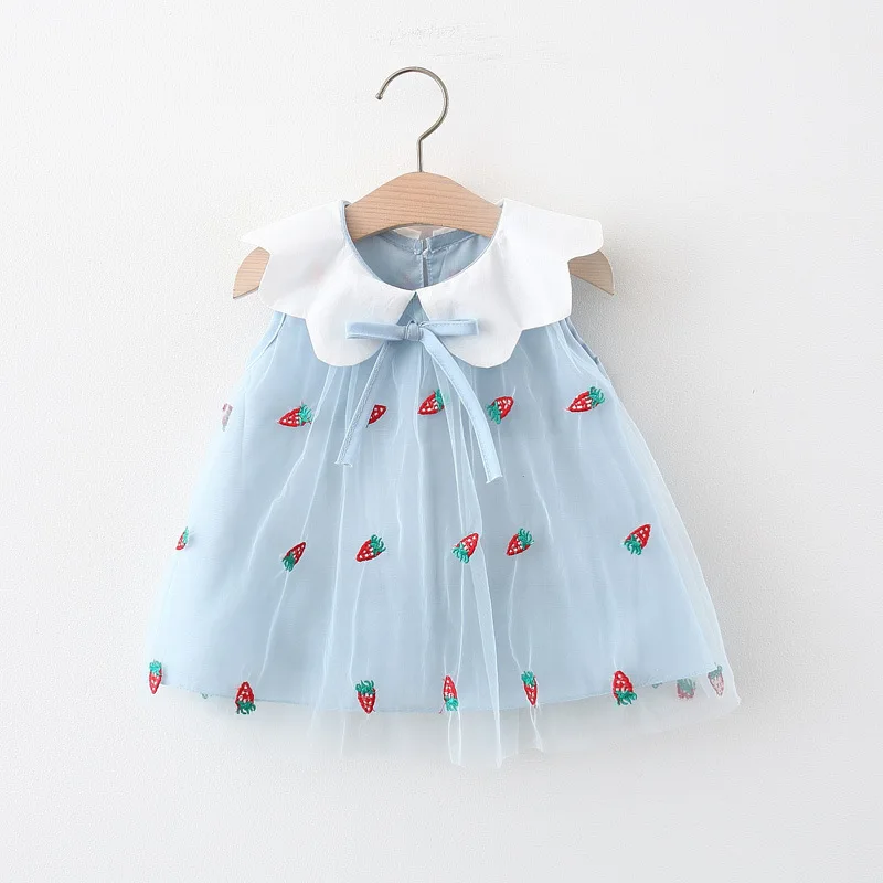 

Newborn Baby Girls clothes summer print dress for infant baby girls clothing 1 year birthday princess party TUTU dresses dress