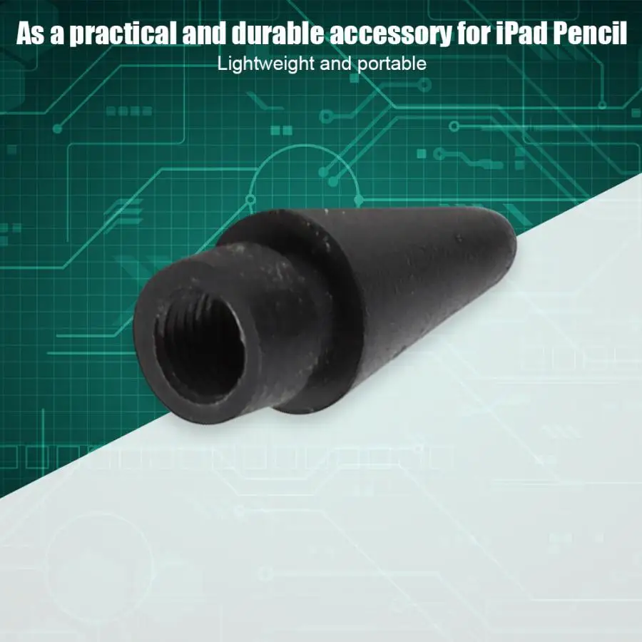 Сенсорный экран ручка для ipad pro 11 Универсальный Черный Сменный аксессуар силиконовый карандаш наконечник для ipad карандаш первый и второй
