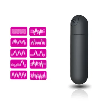 Wireless Remote Bullet Vibrator G-spot Nipple Clitoris Stimulator 10 Speeds Anal Dildo Vibrator Adult Products for Woman USB Toy 3