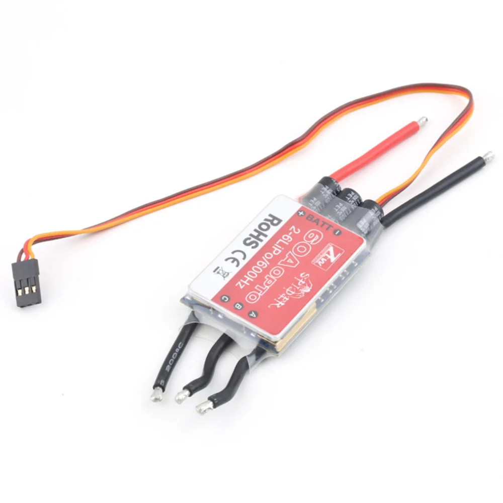 ZTW Spider Series 3 6S 12A 20A 30A 40A 50A 60A OPTO ESC SimonK для радиоуправляемого многовинтового