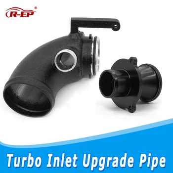 

R-EP Turbo Inlet Outlet Upgrade Pipe Kit Turbo Muffler Delete Fits for Golf7 Audi A3 8V S3 S1 TT leon EA888 Gen3 1.8T 2.0T