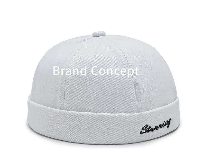 Летняя вязаная мужская шляпа-Кепка с черепом мужская вязаная шапка Летняя короткая мешковатая Дыня шапка Docker Рыбак вязаная шапка для женщин