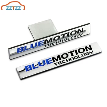 

1Pcs 3D Metal Blue Motion Car Side Rear Trunk Emblem Badge Sticker Decals for Universal Cars Moto Bike Decorative