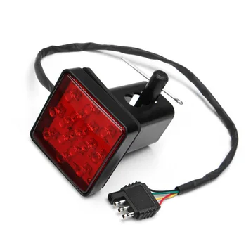 

12LED Car Taillights Driving Brake Light Red Truck FN10-18 Replacement ABS