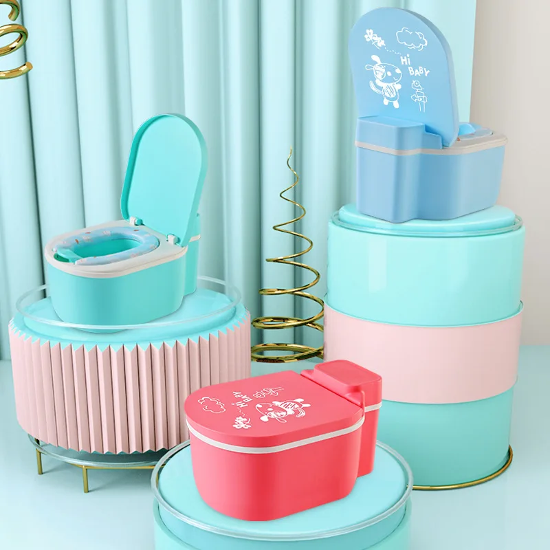 

Children Simplicity Sit Toilet Men And Women Baby Infants Training Chamber Pot Bedpan Kids Extra-large zuo bian deng