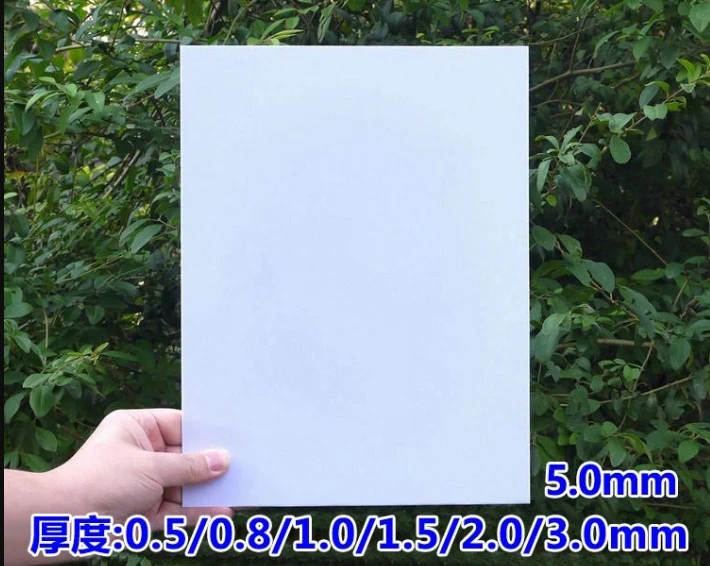 0.5mm 0.8mm 1mm 2mm 3mm 4mm 5mm Thick White Abs Sheet Plastic Sheet White  Plastic Sheet Diy Sand Table Building Model Sheet - Gaskets - AliExpress