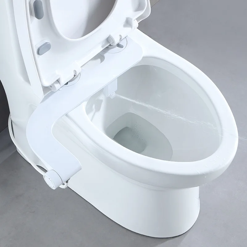 Toilet Bidet Ultraslim Bidet Toilet Seat Attachment With Brass Inlet
