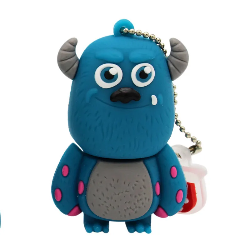 Purple BiNFUL мультфильм USB флеш-накопитель 32 ГБ флеш-накопитель 16 ГБ 8 ГБ 4G мультфильм Университет Монстров креативный U диск - Цвет: Purple
