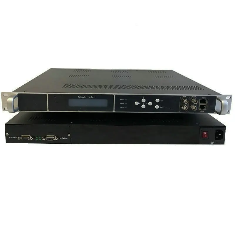 

4 SD encoder AV audio video to IP/ASI (UDP/RTP/RTSP) cable TV network TV standard definition encode