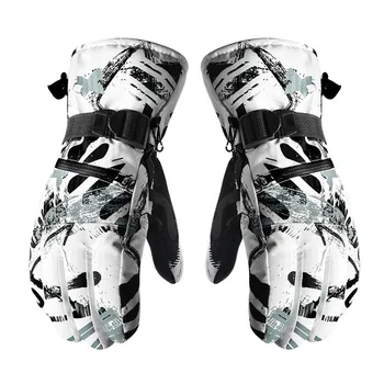 

Men Women Outdoor Snow Ski Gloves 3 Fingers TouchScreen Portable Riding Winter Warm Skiing Thermal Waterproof Protective Soft