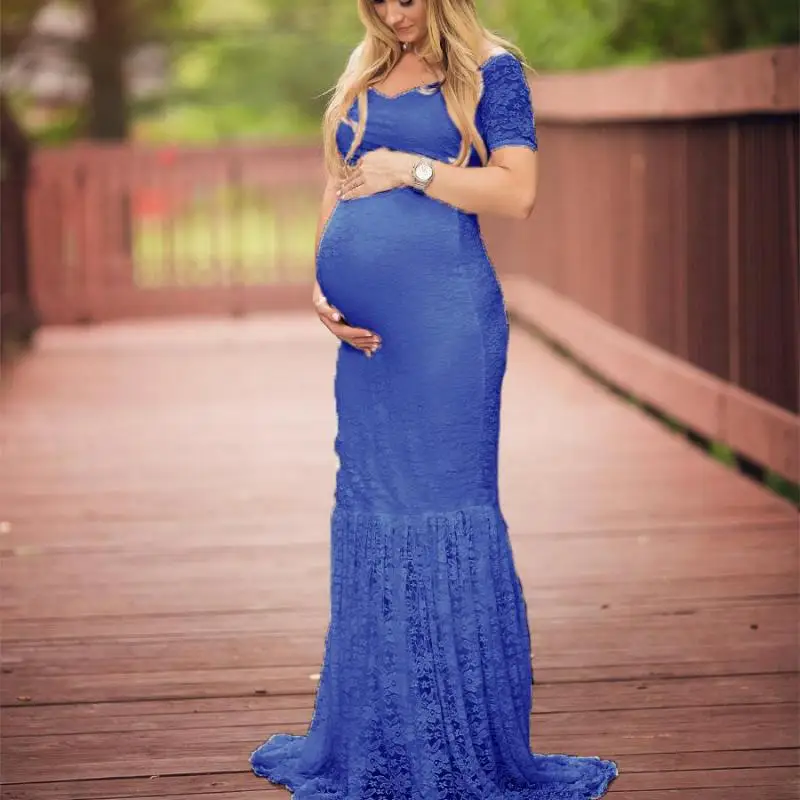 Maternity Skirt Photography Props Lace Pregnancy Clothes Dresses For Photo Shoot Clothing Women | Мать и ребенок