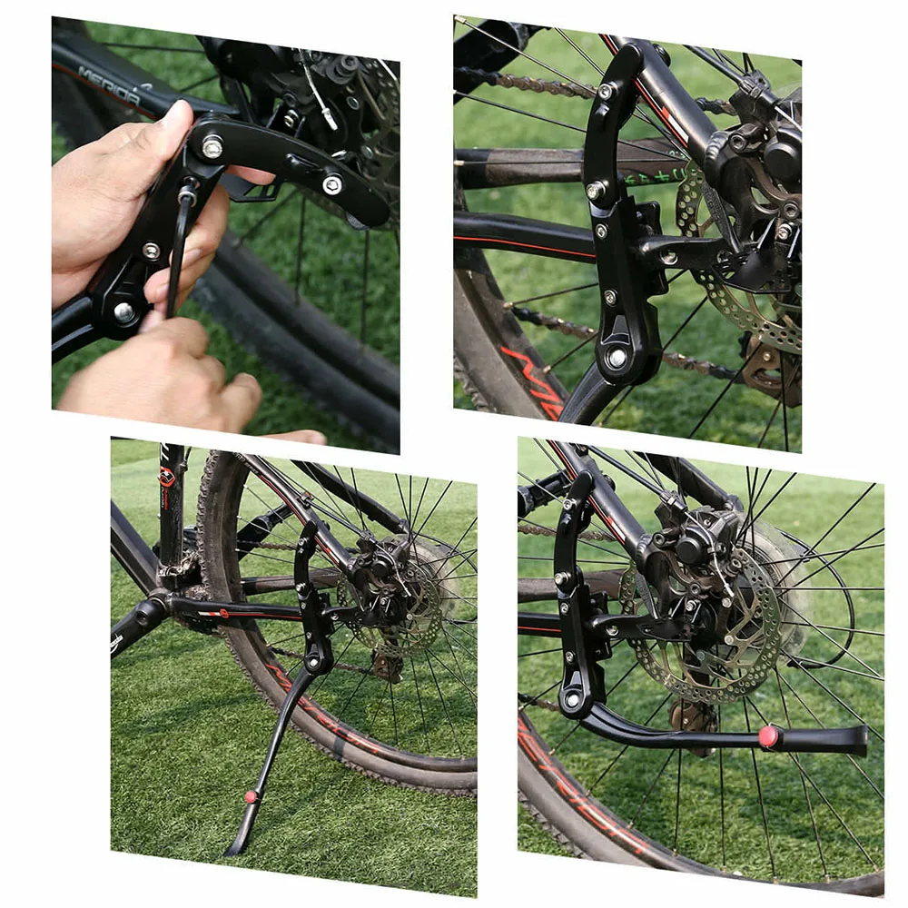Регулируемая стойка для горного велосипеда MTB, Подножка для горного велосипеда, Подножка для горного велосипеда, Аксессуары для велосипеда