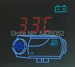 Бак+ пульт+ 2 кВт 12 В Воздушный стояночный нагреватель для бензинового автомобиля Фургон Грузовик Лодка Караван-Eberspacher Webasto дизельный Обогреватель