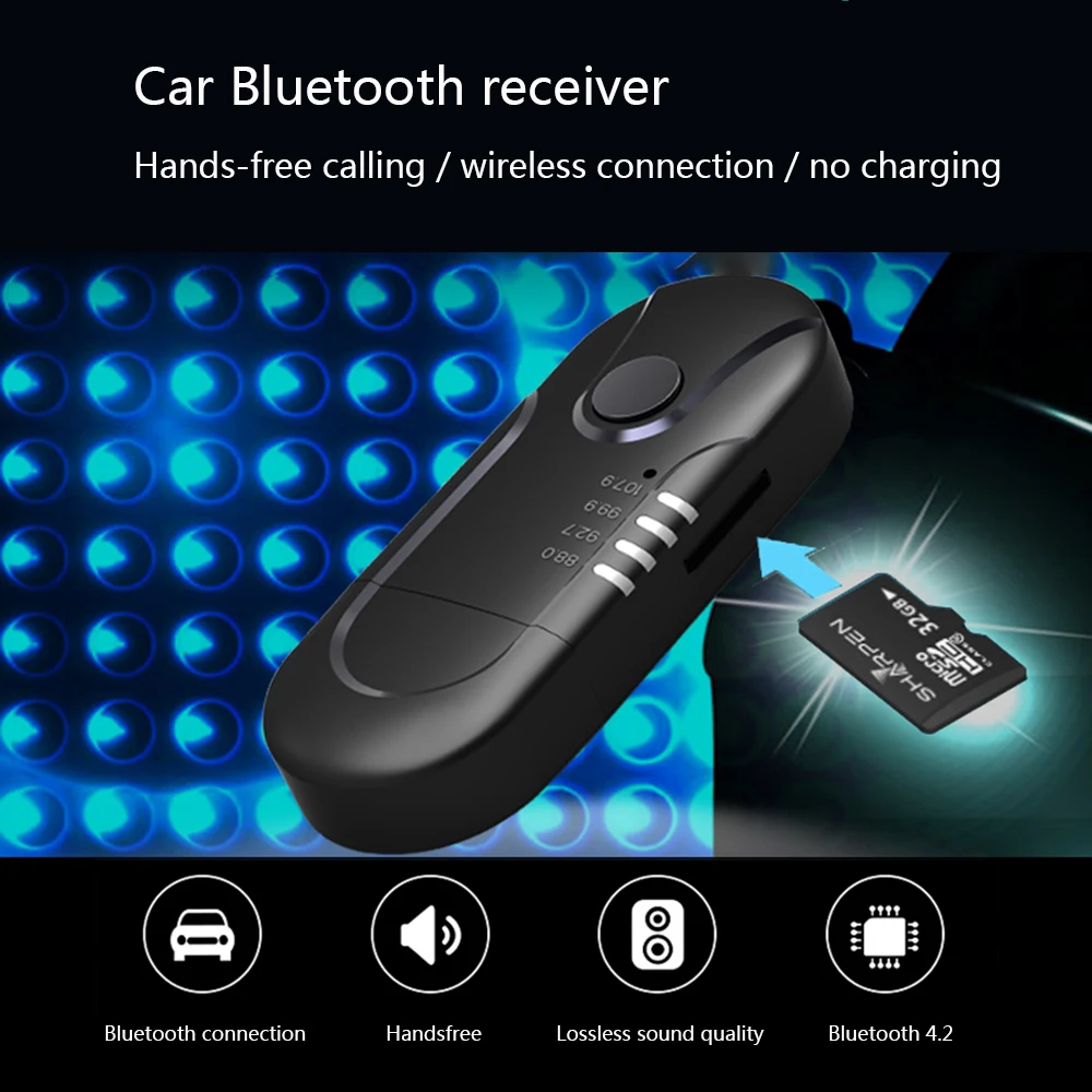 fm-трансмиттер с USB питанием Bluetooth Автомобильный Auxz аудио плеер TF музыкальный адаптер беспроводной приемник для гарнитуры автомобильный fm-модулятор